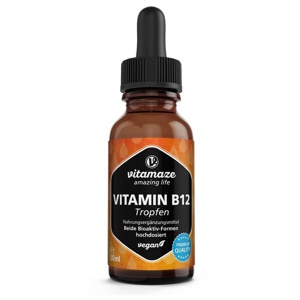 vitamaze VITAMIN B12 100UG 50 ml Tropfen Produktbild