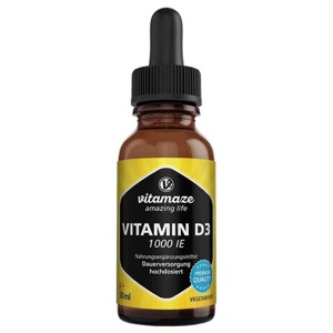 vitamaze VITAMIN D3 TROPFEN 1.000 I.E. 50 ml Tropfen Produktbild