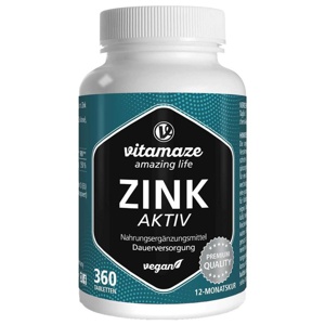 vitamaze ZINK AKTIV 360 St Tabletten Produktbild