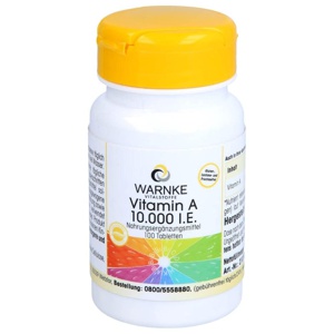 Vitamin A 10.000 I.e. Tabletten 100 St Tabletten Produktbild