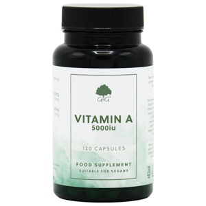 Vitamin A 5000iu 120 kapslar produkt bild