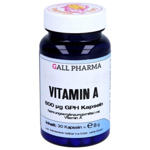 VITAMIN A 800 μg GPH Kapseln Produktbild