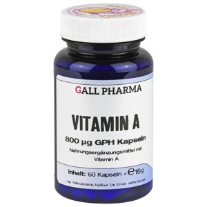 VITAMIN A 800 μg GPH Kapseln Produktbild