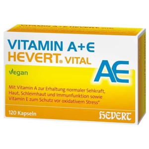 Vitamin A+E Hevert Vital Kapseln Produktbild