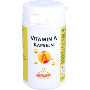 Vitamin A Kapseln, 200 St Kapseln Produktbild