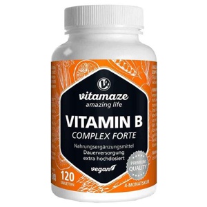 vitamaze VITAMIN B-COMPLEX FORTE 120 St Tabletten Produktbild