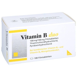 VITAMIN B Duo 100 St Filmtabletten Produktbild