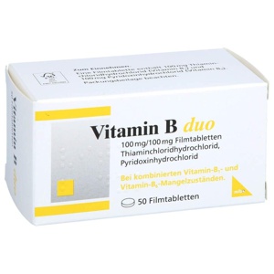 VITAMIN B Duo 50 St Filmtabletten Produktbild