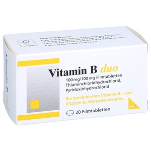 VITAMIN-B-DUO-Filmtabletten Produktbild