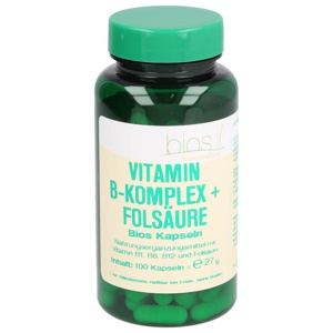 VITAMIN B KOMPLEX+Folsäure Bios Kapseln Produktbild