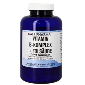 VITAMIN B KOMPLEX+Folsäure GPH Kapseln Produktbild
