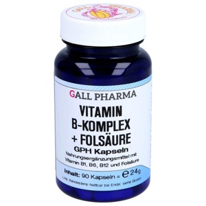 VITAMIN B KOMPLEX+Folsäure GPH Kapseln Produktbild
