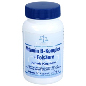 Vitamin B Komplex + Folsäure Junek Kapseln, 30 St Kapseln Produktbild