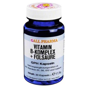 VITAMIN B KOMPLEX+Folsäure Kapseln Produktbild