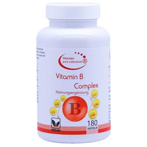 Vitamin B Komplex Kapseln, 180 St Kapseln Produktbild