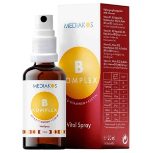 VITAMIN B KOMPLEX Mediakos Vital Spray vegan Produktbild