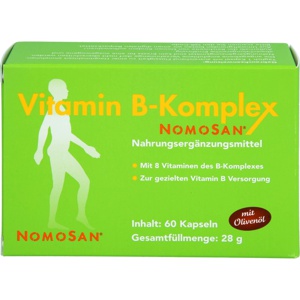 VITAMIN B-Komplex Nomosan Kapseln 60 St Kapseln Produktbild