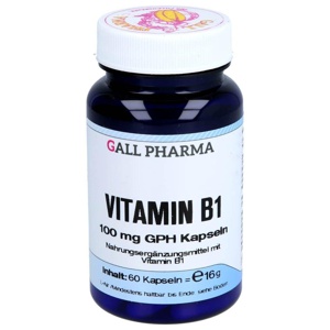 VITAMIN B1 100 mg GPH Kapseln Produktbild