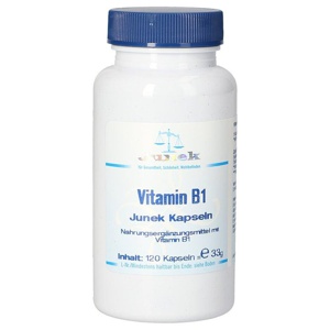 Vitamin B1 3 mg Junek Kapseln Produktbild