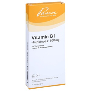 VITAMIN B1 INJEKTOPAS 100 mg Injektionslösung Produktbild