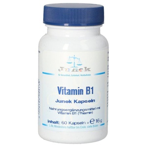 Vitamin B1 Junek 1,4 mg Kapseln, 60 St Kapseln Produktbild