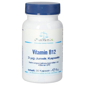 Vitamin B12 3 [my]g Junek Kapseln Produktbild