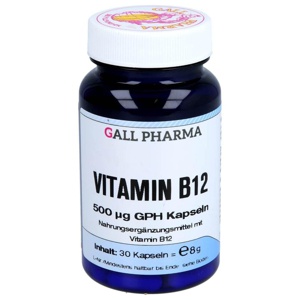 VITAMIN B12 500 μg GPH Kapseln Produktbild