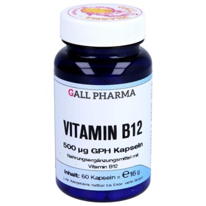 VITAMIN B12 500 μg GPH Kapseln Produktbild