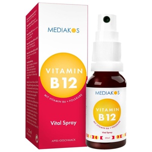 VITAMIN B12+B6+Folsäure Mediakos Vital Spray Produktbild