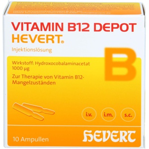 VITAMIN B12 DEPOT Hevert Ampullen Produktbild