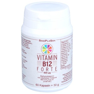 VITAMIN B12 FORTE 500 μg Methylcobalamin Kapseln Produktbild