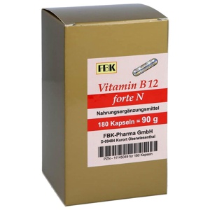 VITAMIN B12 FORTE N Kapseln Produktbild