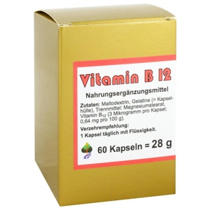 Vitamin B12 Kapseln Produktbild