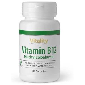 Vitamin B12 Methylcobalamin Kapseln, 90 St Kapseln Produktbild
