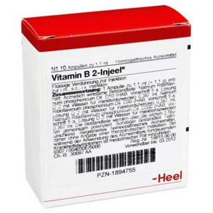 VITAMIN B2 INJEEL Ampullen Produktbild