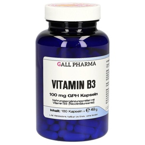 Vitamin B3 100 mg GPH Kapseln, 180 St Kapseln Produktbild