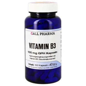 Vitamin B3 100 mg GPH Kapseln Produktbild