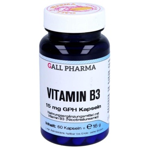 Vitamin B3 15 mg GPH Kapseln Produktbild