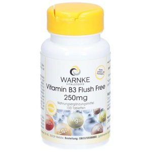 VITAMIN B3 FLUSH Free 250 mg Tabletten Produktbild
