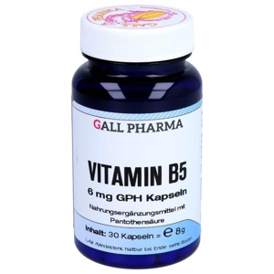 Vitamin B5 6 mg GPH Kapseln Produktbild
