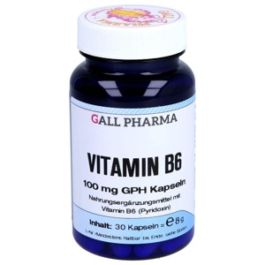 VITAMIN B6 100 mg GPH Kapseln Produktbild