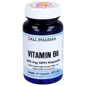 VITAMIN B6 100 mg GPH Kapseln Produktbild