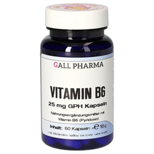 VITAMIN B6 25 mg GPH Kapseln Produktbild
