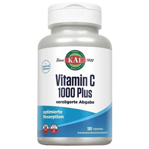 VITAMIN C 1000 Plus KAL Retardtabletten Produktbild