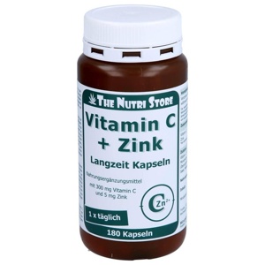 VITAMIN C 300+Zink 5 Langzeit Kapseln Produktbild
