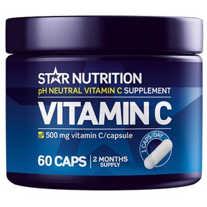 Star Nutrition Vitamin C, 60 caps produkt bild