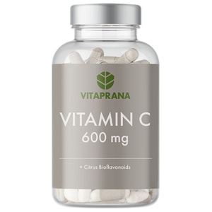 Vitamin C 600 mg + Bioflavonoids 100 kapslar produkt bild