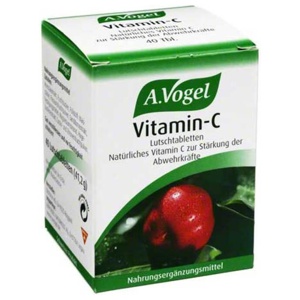 VITAMIN C A.Vogel 40 St Lutschtabletten Produktbild
