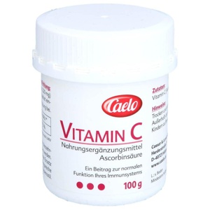 VITAMIN C ASCORBINSÄURE Caelo HV-Packung Produktbild