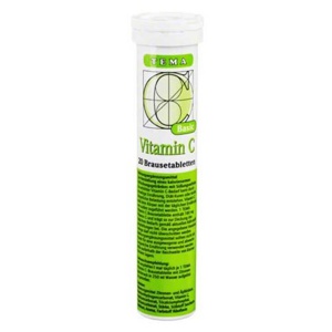 Vitamin C Brausetabletten, 20 St Brausetabletten Produktbild